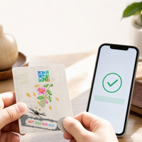 Etiqueta de Seguridad con Código QR Anti-Falsificación, Número de Serie Raspable, Autenticación del Producto, Papel Recubierto, Personalizable, MOQ Bajo