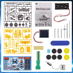 Kit de Robot Solar Recargable 6 en 1 EPT, Juguete de Robot Espacial para Niños, Ensamblaje DIY - Product Image 6
