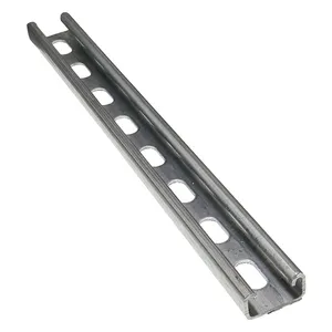 Profile Metal C Channel Carbon Steel Made in China Galvanized Coated Hot Rolled 1-5/8'' x 13/16'' solid channel