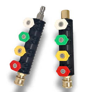 Varilla de Extensión de Latón de Alta Resistencia para Lavadora a Presión, Conexión Rápida de 1/4'', 5 Boquillas de Pulverización, Herramienta de Riego - Product Image 1