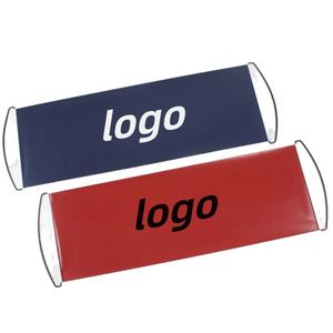 Cheap Advertising Custom Printing Mini Roll up Retractable Sports <b>Fan</b> <b>Hand</b> <b>Held</b> Scrolling Banner - Product Image 1