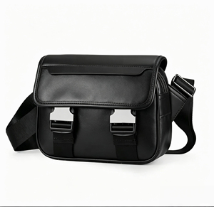 Borsa a Tracolla da Uomo in PU Effetto Coccodrillo, Impermeabile, con Tracolla Regolabile, Stile Casual Estivo - Product Image 6