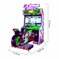 Simulador de Carreras WenQi 2026 para Centro de Juegos Recreativos, para Uno o Dos Jugadores, Apto para Niños