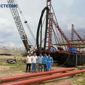 Eterne jet suction sand dredger/ sand pumping machine /pipe dredger