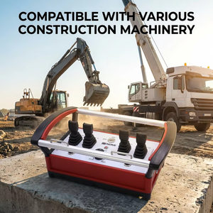 NOMI Multi-Channel Precision <b>Control</b> <b>Remote</b> with 4 Joysticks for <b>Crane</b> and Excavator Operation - Product Image 3