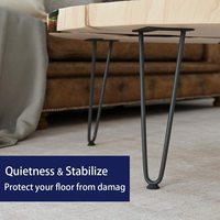 Pieds de table en métal Sondoly en gros, pour table de bureau, table de porte