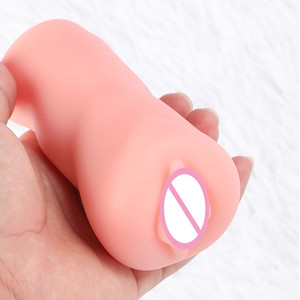 Mini Geurloze TPE Seks Speelgoed Mannelijke Masturbator Realistische Gestructureerde Tunnel Levensechte Gevoel Gripper Pocket Pussy <span class=keywords><strong>Vagina</strong></span> - Product Image 1
