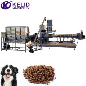 Acondicionador de vapor Calefacción <span class=keywords><strong>Berral</strong></span> y tornillos Extrusora de doble tornillo Máquina de comida para perros - Product Image 4