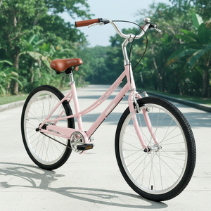Factory Wholesale Easytry Bonnie Ladies Steel Frame Classic Utility 24" 26'' Wheel Vintage Fast Shipping <b>Cheap</b> Bonnie - Product Image 3