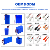 Paket Baterai Li-ion 18650 30Ah Kustomisasi Tegangan Merek Biterson 800 Siklus -20C 60C Suhu Operasi Katoda LiCoO2