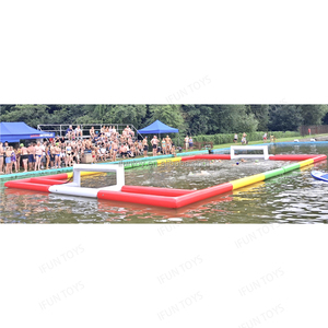 Campo de Juego Flotante Inflable de PVC/Vinilo para Fútbol Acuático en <span class=keywords><strong>Playa</strong></span>, con Portería, para Yates y Resorts - Product Image 2
