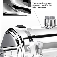 Appareils de traitement de l'eau pour toute la maison 1000-20000L/H, boîtier en acier inoxydable 304, membrane UF lavable en PVDF, filtre à eau pour la maison