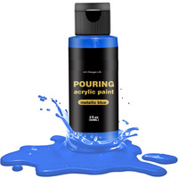 2025 nouveauté pratique en bouteille acrylique verser Art Kit Logo personnalisé marque privée polyvalent pour verre toile papier