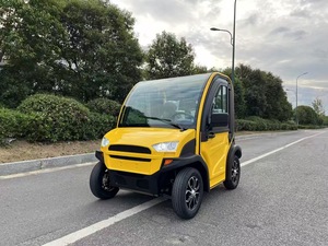 Voiture électrique de transport à 2 <span class=keywords><strong>places</strong></span>, type boîte fermée, mignonne, légère et flexible, véhicule électrique à 4 roues pour utilisation en parc - Product Image 6