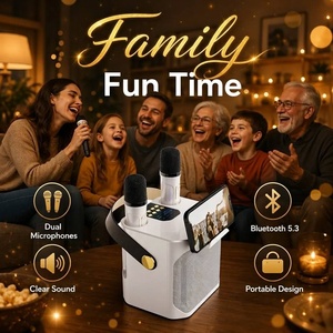 En gros, Enceinte Bluetooth portable en plastique 2000mAh avec <span class=keywords><strong>subwoofer</strong></span>, fonction MP3 et karaoké, pour extérieur, home cinéma, fêtes familiales et KTV - Product Image 3