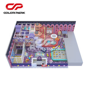 Thèmes personnalisables de jeu doux pour enfants <span class=keywords><strong>trampoline</strong></span> thème aire de jeux enfants extérieur/intérieur vilain château jeu d'arcade - Product Image 2