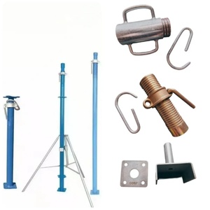 Venta al por mayor <span class=keywords><strong>de</strong></span> metal con recubrimiento en polvo ajustable Acro Andamio Acero Props Jack Encofrado Post Shore para la construcción - Product Image 1