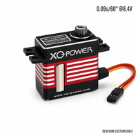 Servomoteur métallique pour planeur d'avion XQ-POWER XQ-S2230D 32KG sans noyau étanche boîtier en aluminium CNC 6.0V-8.4V pour avion RC