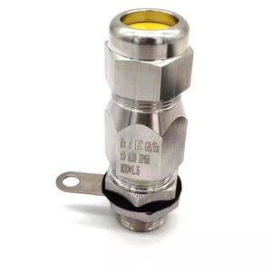 Presse-étoupes M20 en laiton à double compression EX avec protections - Product Image 2