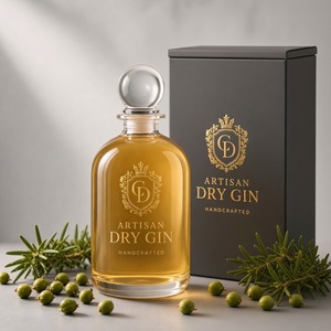 Custom Logo Color 360ml Super-flint Wide Mouth Bottle Cork Customizable Packaging Box Spirit Liquor <strong>Honey</strong> Wholesale Factory - Product Image 6