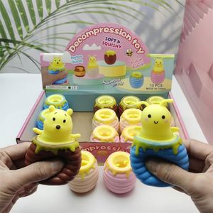 Jouet anti-stress ours en pot de miel à presser, tasse à miel fantaisie, jouet sensoriel pour l'anxiété - Product Image 2