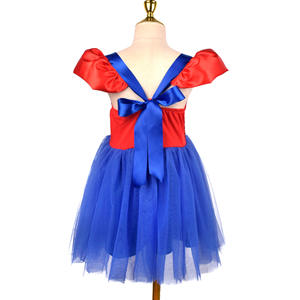 Vestido de Cosplay de araña para niñas, vestido de fiesta de Halloween, faldas de <span class=keywords><strong>tul</strong></span> con máscara y pinzas para el cabello para niños - Product Image 2