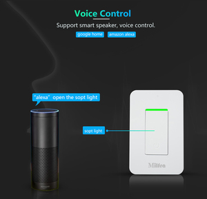 10 năm nhà máy cung cấp chúng tôi Canada tiêu chuẩn wifi thông minh ánh sáng Tường chuyển đổi nhà cuộc sống thông minh tường thiết bị chuyển mạch - Product Image 6