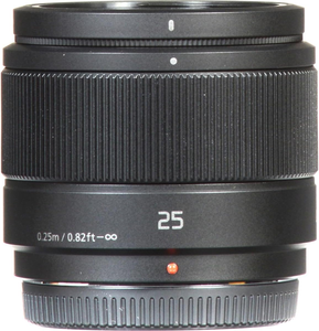 Objectif Panasonic LUMIX G, 25 mm, F1.7 ASPH, Micro 4/3 sans miroir, H-H025K (Noir USA) - Product Image 2
