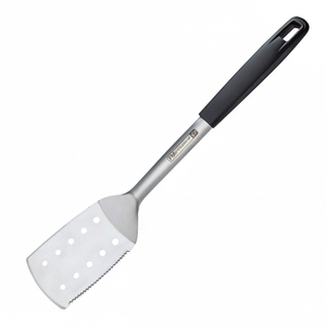Espátula perforada XL de 46cm para barbacoa al aire libre, juego de herramientas de plástico y Metal con logotipo personalizado, apto para lavavajillas de acero inoxidable, resistente al agua - Product Image 2