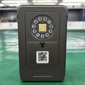 2024 New Arrival Smart Wifi Digital App Password Acrylic Fire Resistant Medicine Jewelry Key Storage Safe <b>Lock</b> <b>Box</b> Wall Mounted - Product Image 2