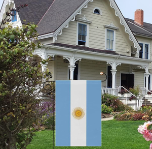 Bandera <span class=keywords><strong>de</strong></span> Jardín <span class=keywords><strong>Argentina</strong></span>, Banderas Pequeñas Argentinas para Patio, Terraza, Porche, Día <span class=keywords><strong>de</strong></span> <span class=keywords><strong>la</strong></span> <span class=keywords><strong>Independencia</strong></span>, Festival Patriótico - Product Image 5