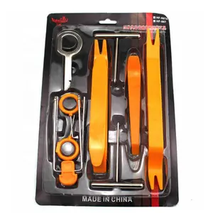 12 teile/satz Auto Trim Removal Tools Kit Autoradio Audio Demontage Tür Clip Panel Innen Armaturen brett Entfernen Tool