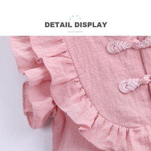 Vestido de Verano para Bebé, Estilo Étnico, Sin Mangas, con Falda de Lazo para Niñas - Product Image 3