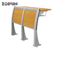 Meubles modernes, table et chaise d'université en bois bon marché, table et chaise de salle de conférence, chaises de salle de classe, chaises de théâtre