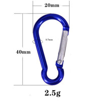 HXY - Llavero de Aluminio con Forma de Calabaza, Colorido, Estilo Vintage, para Acampar y Actividades al Aire Libre