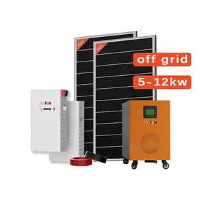 Солнечная система 5 кВт солнечная система цена Южная Африка домашняя солнечная энергетическая система с аккумулятором