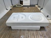 Fresadora CNC de 4 Ejes Rongchi 1500x3000mm con Husillo de 9KW y Control Syntec para Moldes de Madera 3D, Máquina Pesada Personalizada