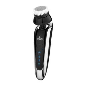 เครื่องโกนหนวดไฟฟ้า 4-in-1 สำหรับผู้ชาย ไร้สาย ชาร์จได้ ตัดแต่งหนวดเครา ขนจมูก ขนบนใบหน้า แบบโรตารี่ ใช้ในบ้าน กันน้ำ IPX6 ใช้ได้ทั้งแบบเปียกและแห้ง - Product Image 2