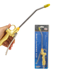 Pistolet à air comprimé industriel haute performance avec embout de protection en caoutchouc, outil de nettoyage pneumatique pour accessoires de compresseur - Product Image 2