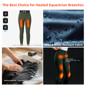 Bán Chạy Nhất Phụ Nữ Nước Nóng Nhanh Chóng Khô Phong Cách Ống Túm Không Thấm Nước Bền Cưỡi Quần Áo Cho Chương trình Nhảy Sự Kiện Cưỡi Bài Học - Product Image 2