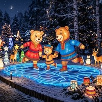 Decoración de Faroles con Animales de Dibujos Animados para Parques de Diversiones, Navidad, Uso Interior/Exterior, Espectáculo de Luces para Parques Temáticos