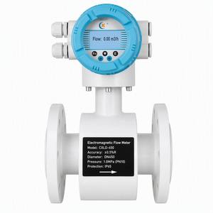เครื่องวัดอัตราการไหล CXLD DN450 PN10 ยางหุ้ม 316L อิเล็กโทรด RS485 สำหรับน้ำ น้ำเสีย เคมีภัณฑ์ อุตสาหกรรมเหมืองแร่ - Product Image 1