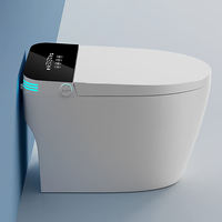 Factory Direct Sale Smart Toilet One Piece Electric Heating Sensor Flushing Toilet for RV and Camper Bathroom Use
