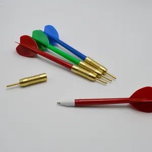 Hot sell fancy plastic ballpoint pen darts pen for gift