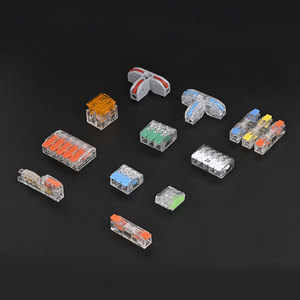 <span class=keywords><strong>221</strong></span> 412น๊อตขั้วต่อ2ขั้วไฟฟ้าบล็อกขั้วต่อแบบกดเร็วสำหรับสายไฟในบ้าน - Product Image 1