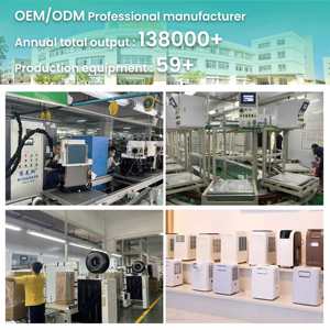 Refroidisseur d'air portable léger 2000 BTU avec aérations réglables, fonctionnement silencieux, climatiseur sans conduit pour usage domestique extérieur - Product Image 5