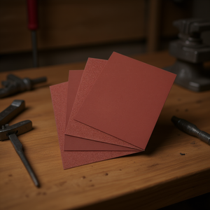 Feuille de papier abrasif en corindon Ttake Ab1044, grain 800, 230x280 mm, pour disques de ponçage - Product Image 3