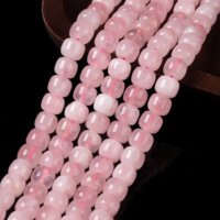 Perles rondes en apatite naturelle pour la fabrication de bracelets, perles d'espacement rondes de 7x8mm pour la création de bijoux, pierres précieuses pour colliers et boucles d'oreilles DIY