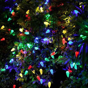 <span class=keywords><strong>Luces</strong></span> <span class=keywords><strong>de</strong></span> Navidad C9 con Forma <span class=keywords><strong>de</strong></span> Fresa, Guirnalda <span class=keywords><strong>de</strong></span> <span class=keywords><strong>Luces</strong></span> Solares <span class=keywords><strong>para</strong></span> Exteriores, 50 LED, 5 m, <span class=keywords><strong>Luces</strong></span> <span class=keywords><strong>de</strong></span> Patio <span class=keywords><strong>para</strong></span> Decoración Navideña - Product Image 2