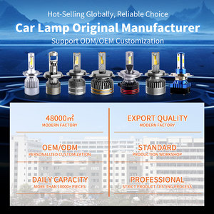 Octuple 100W 10000LM tự động phụ kiện 24V Xe Led Đèn Pha cho <span class=keywords><strong>X5</strong></span> A4 A1 CANBUS chức năng mát ánh sáng trắng bóng đèn cho Chùm thấp - Product Image 4